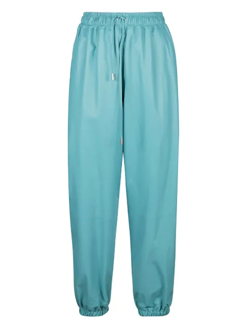Desa 1972 leather trousers Blue K13073
