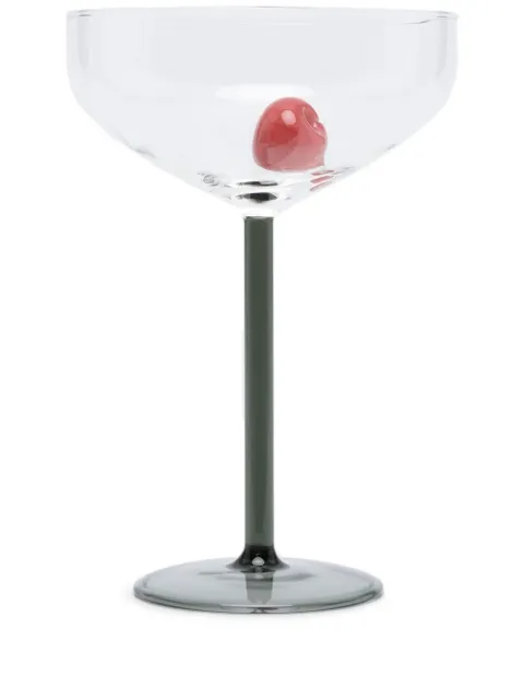 Maison Balzac Manhattan cocktail glass Black MB24184