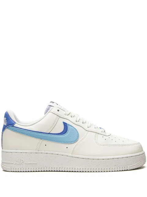 Nike Air Force 1 "Double Swoosh - Blue Chill" sneakers White DO9786