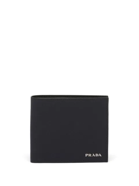 Prada Saffiano-leather wallet Black 2MO5132FPJ