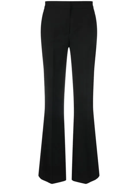 Blanca Vita high-waisted flared trousers Black PRASIOTWILL