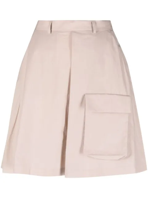 Fabiana Filippi patch-pocket miniskirt Pink GND273W4540000D252