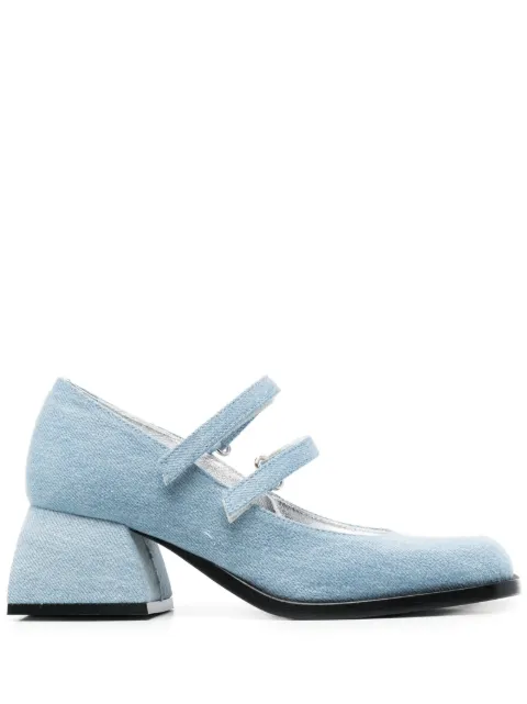Nodaleto Bulla denim 50mm pumps Blue NO1179121