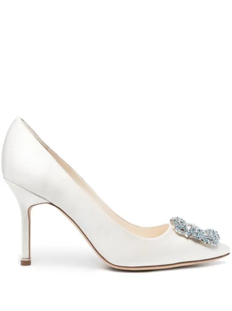 Manolo Blahnik Hangisi pumps White 4211261
