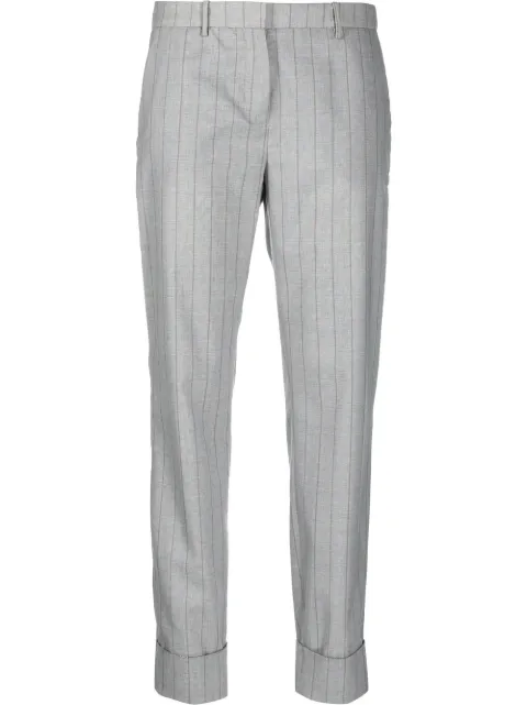 Fabiana Filippi pinstriped trousers Grey PAD273B8440000D531