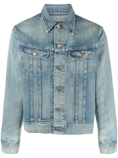 Ralph Lauren RRL button-down fastening denim jacket Blue 782751305001