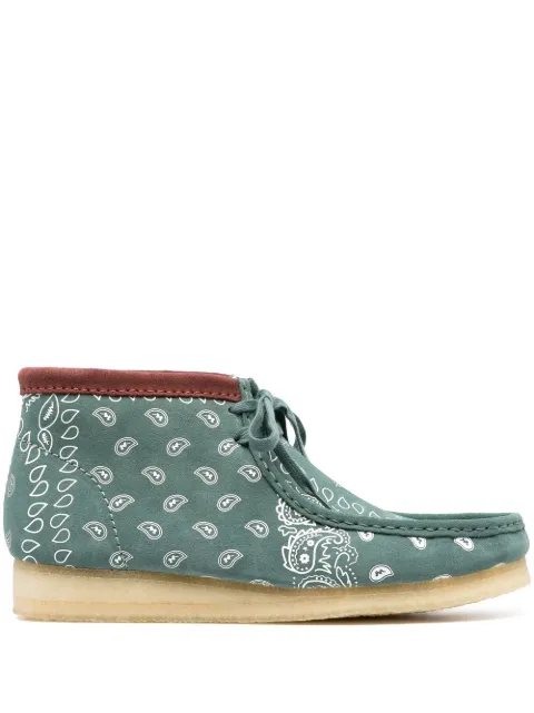 Clarks Originals Wallabee lace-up boots Green 168803