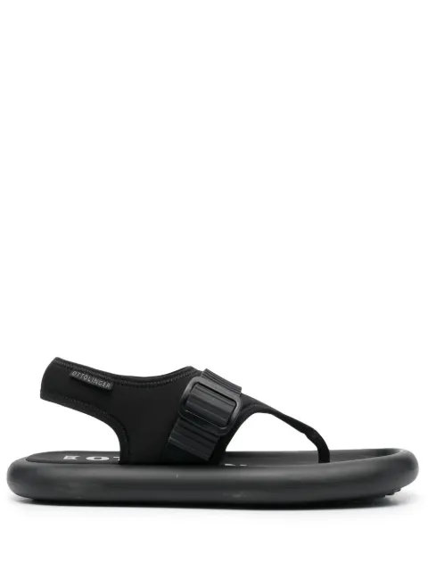 Camper x Ottolinger buckle-fastening recycled sandals Black K201563002