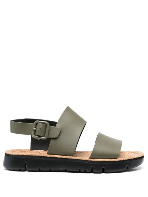 Camper Oruga sling-back sandals Green K201038016