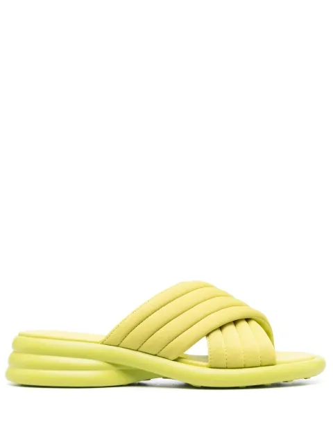Camper Spiro crossover-strap sandals Green K201539003