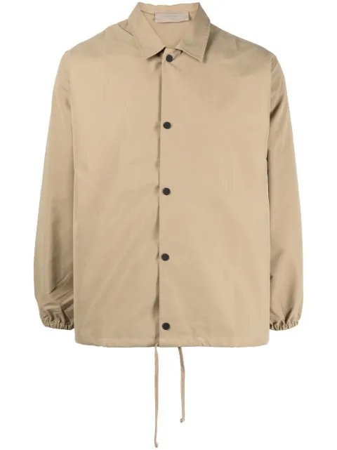 FEAR OF GOD ESSENTIALS 1977-print shirt jacket Neutrals 202BT212091F