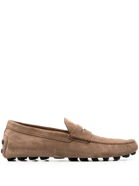 Tod's City Gommino suede loafers Brown XXM52K00640RE0