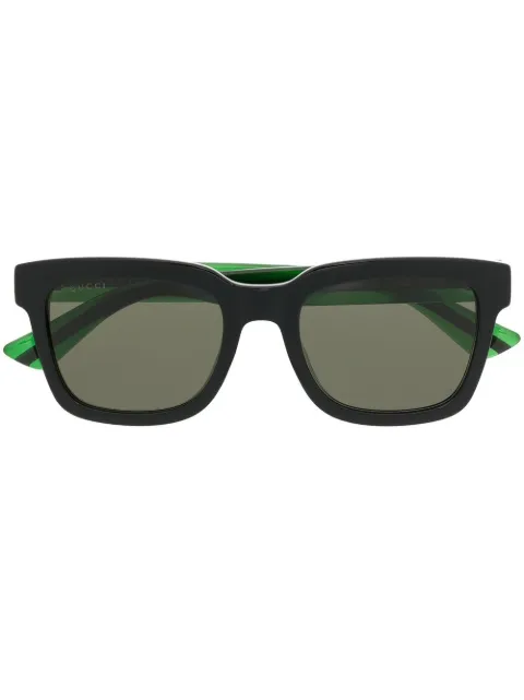 Gucci Eyewear wayfarer-frame sunglasses Black GG0001SN