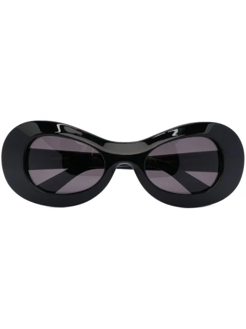 Ambush Eyewear Jordee round-frame sunglasses Black BERI007F22PLA0011018