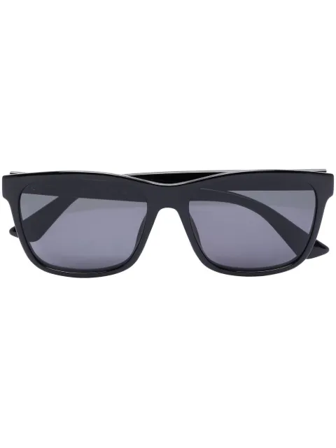 Gucci Eyewear tinted square-frame sunglasses Black GG0746S001