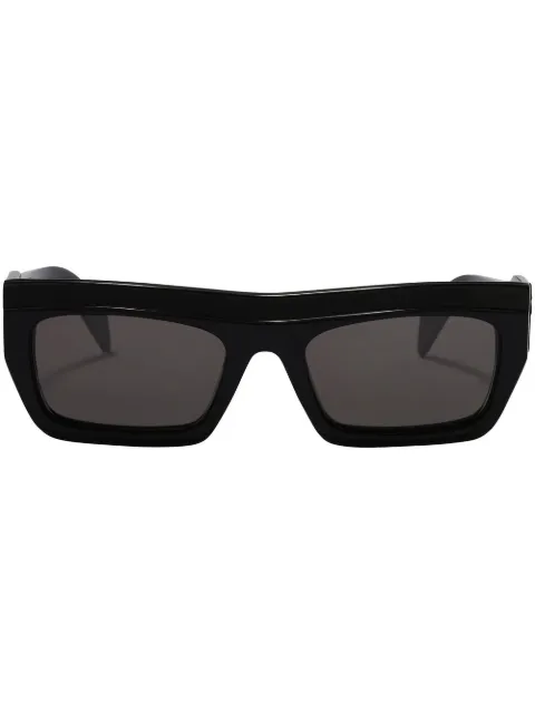 Palm Angels Eyewear Empire rectangular sunglasses Black PERI028S23PLA0011007
