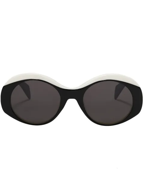 Palm Angels Eyewear Doyle two-tone sunglasses Black PERI027S23PLA0010107