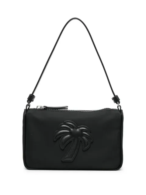 Palm Angels mini Big Palm shoulder bag Black PWNS004S23FAB0011010