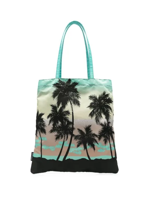 Palm Angels sunset-print tote bag Blue PMNA067S23FAB0034310