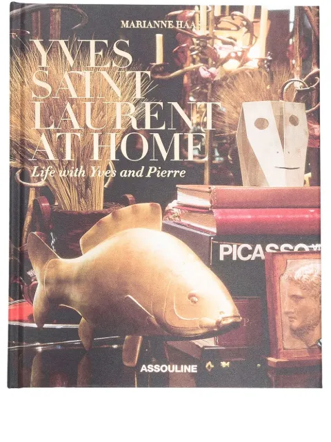 Assouline Yves Saint Laurent At Home by Jacques Grange Black 9781649801234