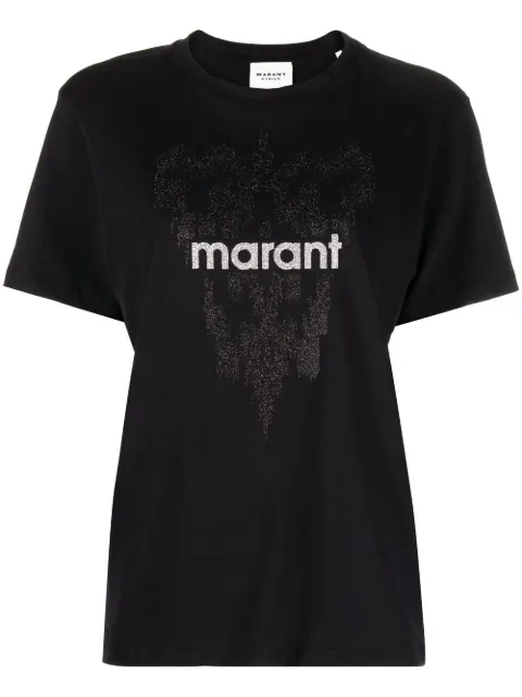 MARANT ÉTOILE Zewel T-shirt Black TS0001FAA1N88E