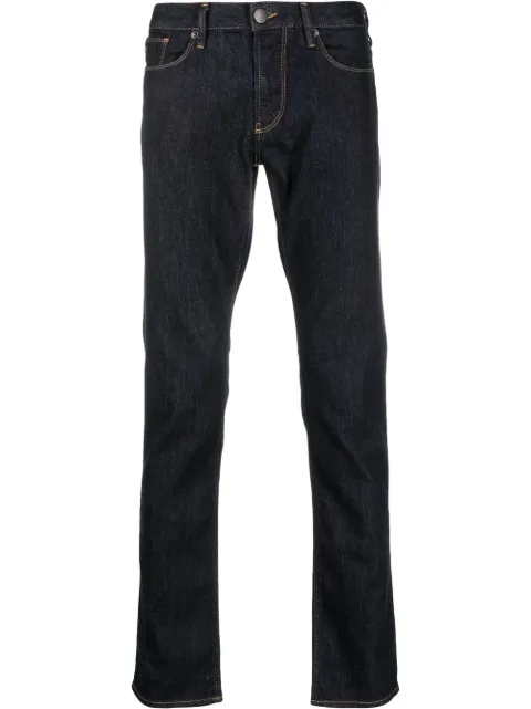 Emporio Armani mid-rise slim-fit jeans Blue 8N1J061D5QZ