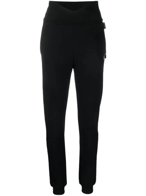 Philipp Plein Gothic Plein track pants Black PACCWJT1722PJO002N