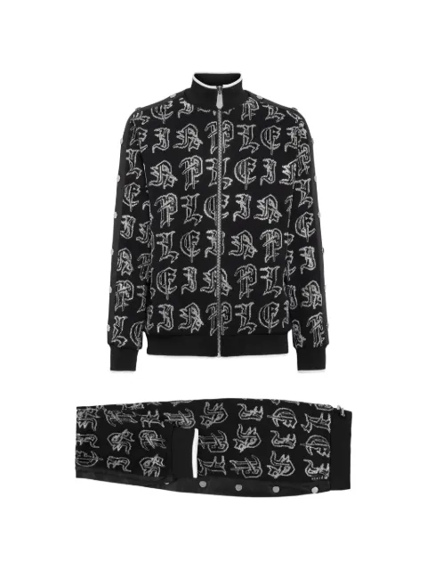 Philipp Plein Gothic Plein zip-up tracksuit (set of two) Black PACCMJJ0559PJO002N