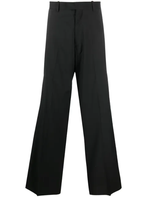 Raf Simons straight-leg trousers Black 231M36920002