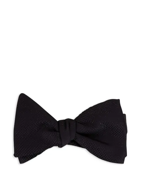 Eton textured bow tie Black A000300821900