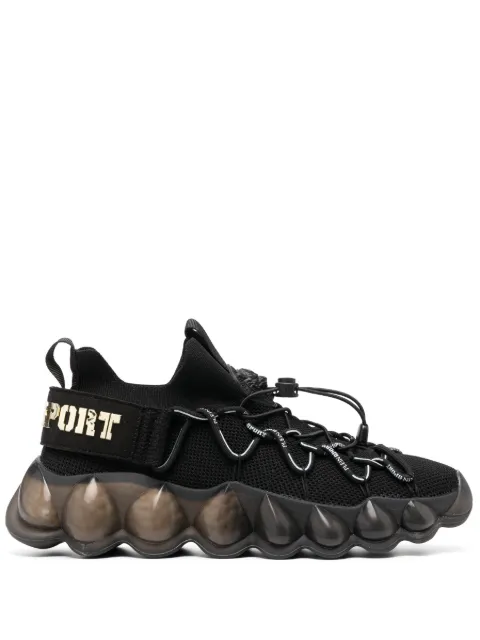 Plein Sport The Bubble Gen.X.02 Tiger low-top sneakers Black PACSUSC0432STE003N