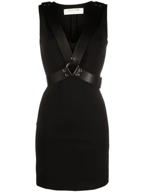 1017 ALYX 9SM harness sleeveless minidress Black AAWKN0201FA01