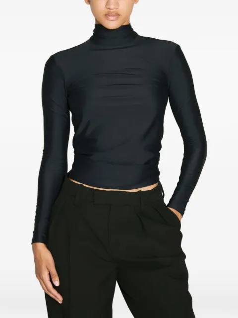 Balenciaga long-sleeve turtleneck T-shirt Black 725070TYK07