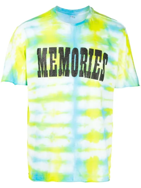 Stain Shade x Hiroshi Fujiwara tie-dye print T-shirt Green 083