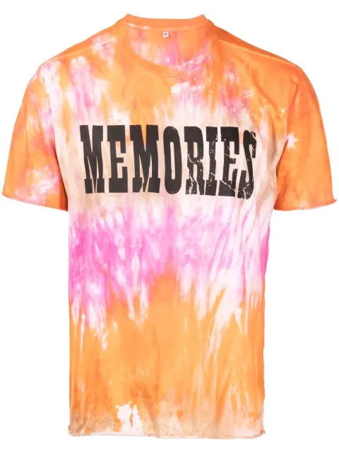 Stain Shade x Hiroshi Fujiwara tie-dye print T-shirt Orange 081
