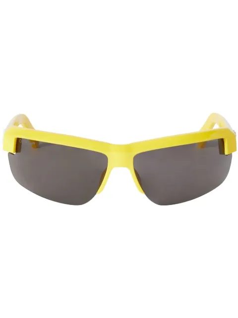 Off-White Eyewear Toledo arrows-motif sunglasses Yellow OERI068S23PLA0011807
