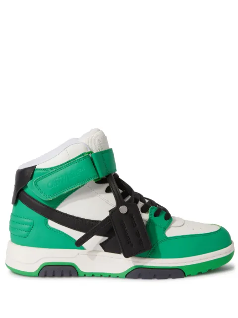 Off-White Out of Office high-top sneakers Green OMIA259S23LEA0015510