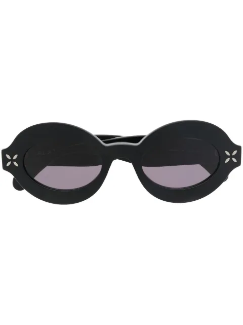 Alaïa oval-shaped frame sunglasses Black AA0059S