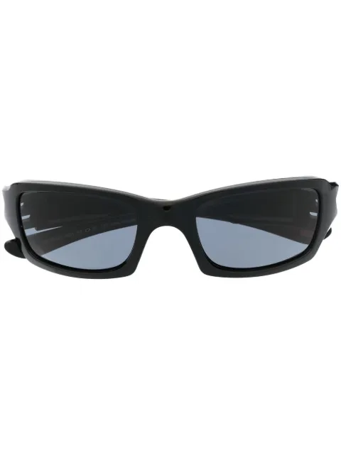 Oakley square-frame curved sunglasses Black OO9238923804