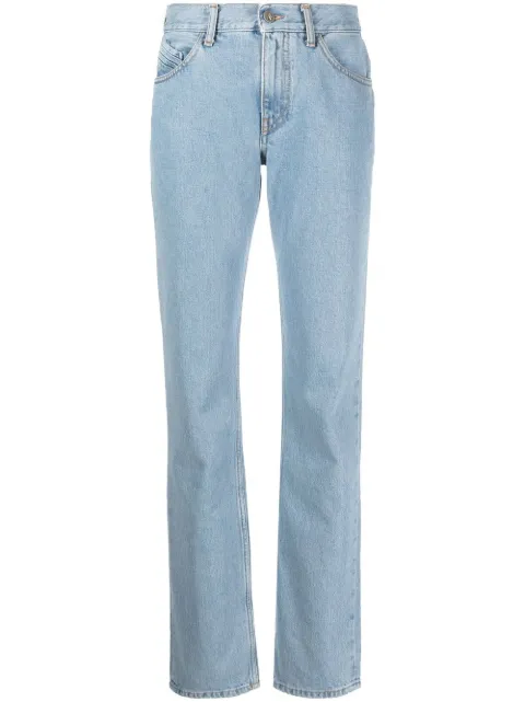 The Attico high-rise slim-fit jeans Blue 231WCP48D049