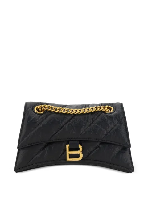 Balenciaga Hourglass S quilted shoulder bag Black 716351210J1
