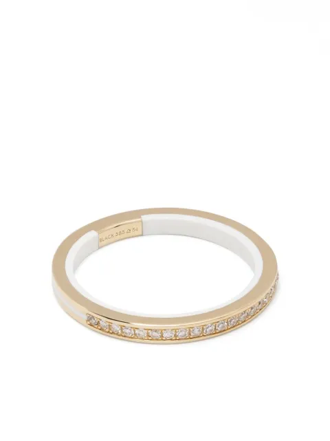 Maria Black 14kt yellow gold diamond ring Gold 550144