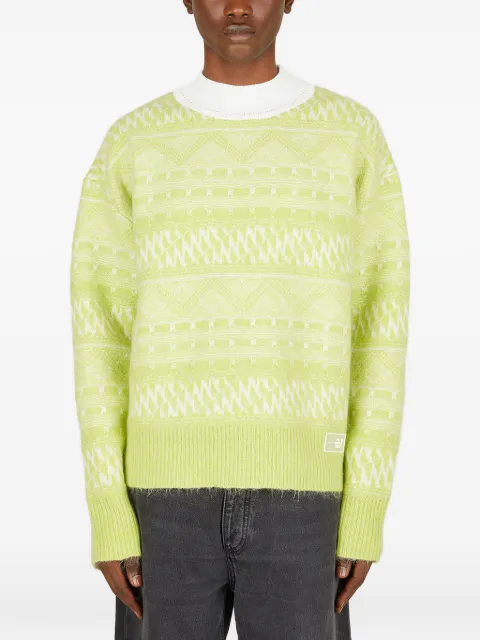 EYTYS patterned long-sleeve sweater Green A115001