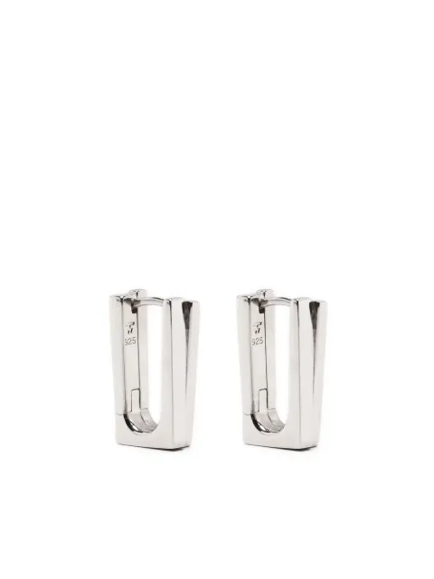 Tom Wood Step hoop earrings Silver E974NA01S925