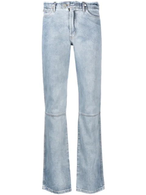 Natasha Zinko straight-leg jeans Blue SS23D2NZ317