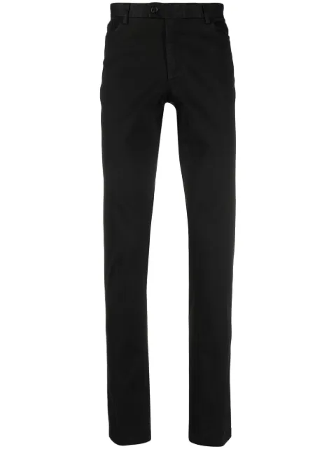 Billionaire straight-leg trousers Black WABCMRT1131PTE003N