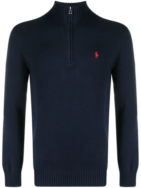Polo Ralph Lauren Polo Pony quarter-zip sweatshirt Blue 710859939002