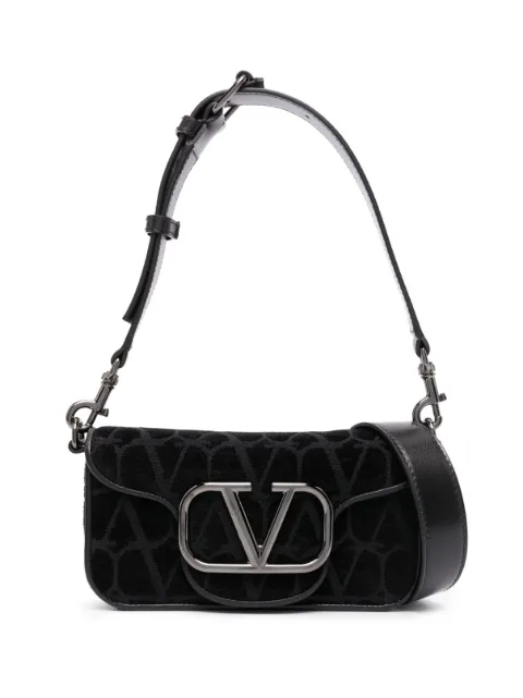 Valentino Garavani VLogo-monogram shoulder bag Black YB0B63PMJ