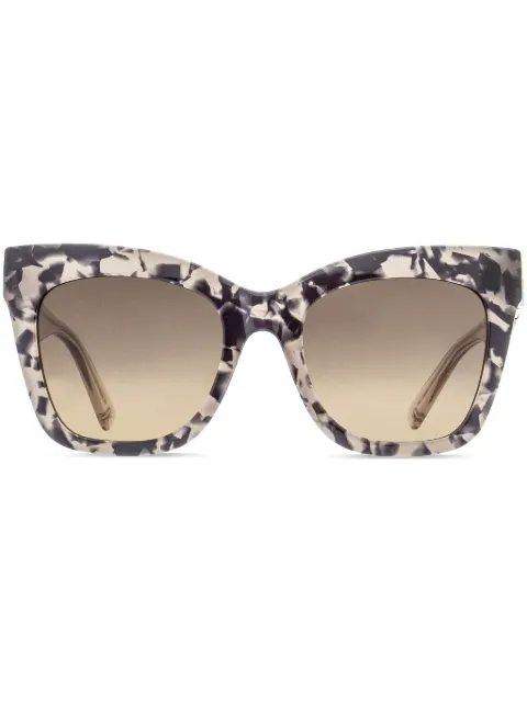 MCM 686 Modified square sunglasses Silver MCM686SE