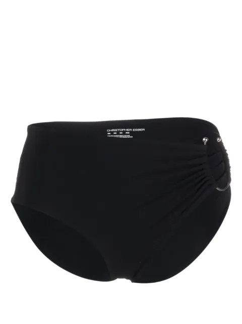 Christopher Esber U-Prong cut-out bikini bottoms Black 23027032